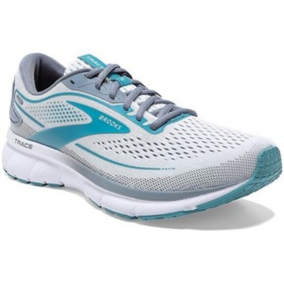 Brooks Trace 1203751B185 Running Shoes Women's Size 8.5B Gray / Green - Picture 1 of 15